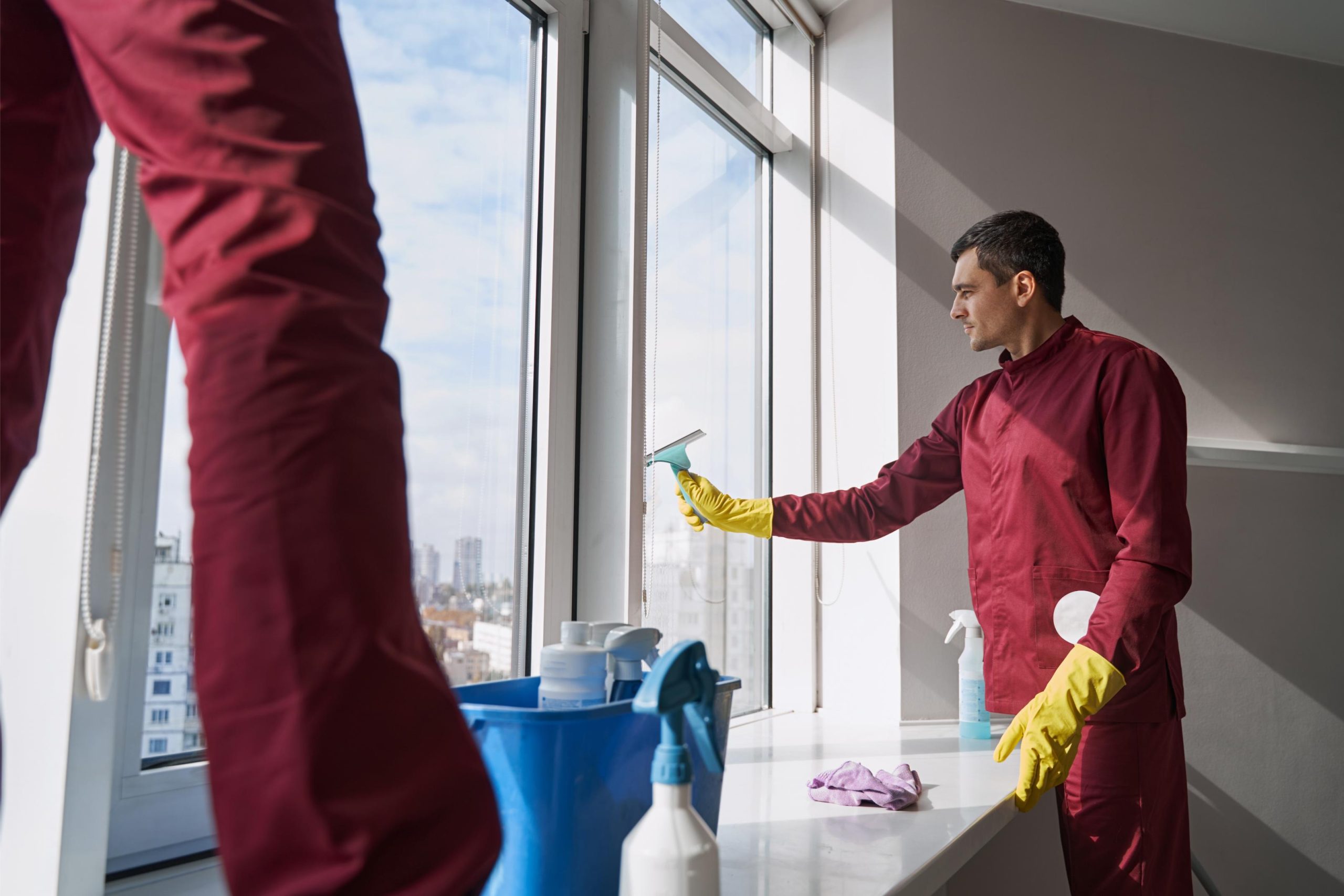 Post-construction window cleaning in Phoenix, AZ